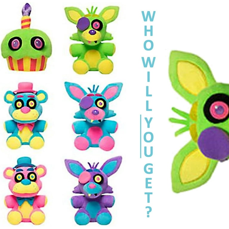 Funko Plushies Five Nights at Freddy's Blacklight Series