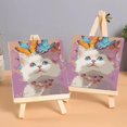 thumbnail image 4 of Cat Diy Digital Oil Painting Simple Manual Coloring Painting, 4 of 6