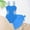 C02-Solid-Blue, variant on ZHANGDER Girls Swimsuit One-Piece Bathing Suit with Mesh Cover Up Adjustable Straps Cut Out Swimwear, Blue 13-14 Years