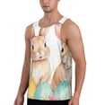 thumbnail image 2 of Picia Happy Easter Printed Men’s Performance Tank, Men's Workout Tank Top Moisture-Wicking Tank Top Muscle tee, Breathable Workout Shirt-XX-Large, 2 of 7