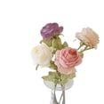 thumbnail image 3 of Flor artificial retro con borde de Coca-Cola, rosa, flor falsa individual, decoración del hogar, accesorios para fotos, adornos para jarrones, flores artificiales de plástico, 3 of 6
