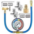 thumbnail image 1 of R134a Refrigerator Freon Recharge Hose Kit, R134a Ac Refrigerant Charging Hose Gauge, Piercing Valv-a S202412279082, 1 of 5