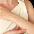 thumbnail image 2 of Daisy Bracelet 925 Sterling Silver Daisy Flower Adjustable Bracelets for Women Jewelry, 2 of 6