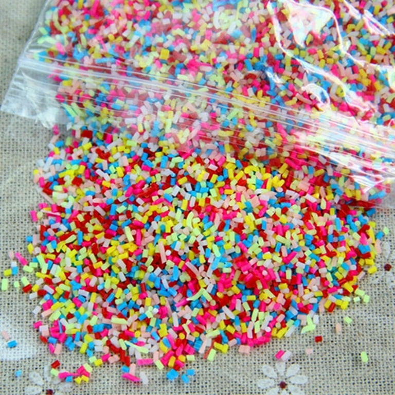 FLA 100g Slime Clay Fake Candy Sweets Sugar Sprinkle Decorations for Fake  Cake Dessert Food Particles Decoration Toys - Realistic Reborn Dolls for  Sale