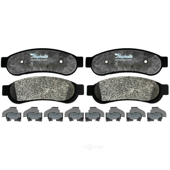 Raybestos PGD1334M Professional Grade Semi-Metallic Disc Brake Pad Set Fits select: 2008-2012 FORD F250, 2008-2012 FORD F350
