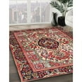 thumbnail image 2 of Ahgly Company Indoor Square Traditional Light Copper Gold Persian Area Rugs, 5' Square, 2 of 6