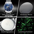 thumbnail image 6 of OLEVS Watches for Men Starry Sky Moon Phase Dial Luxury Business Waterproof Quartz Male Wristwatches, 6 of 10