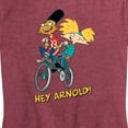 thumbnail image 3 of Hey Arnold! - Arnold and Gerald Bike - Women's Short Sleeve Graphic T-Shirt, 3 of 5