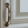 thumbnail image 4 of GlideRite 3 in. Center Classic Arch Pull Cabinet Hardware Handle, Antique Brass, Pack of 10, 4 of 5