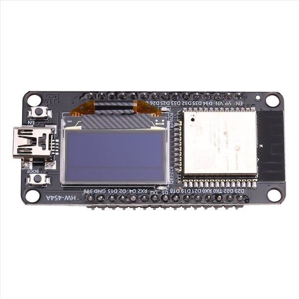 Módulo de Placa de Desarrollo ESP32 ESP-WROOM-32 WIFI CH340 con Pantalla OLED de 0,96 para ESP32 OLED Mini USB
