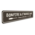 thumbnail image 3 of Bonfire Novelty Sign, Metal Wall Decor - 4x18 inches, 3 of 4