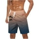 thumbnail image 1 of Pantalones Cortos Casuales para Hombre Imprimir con Bolsillos Pantalones de Playa de Cintura Elástica, Pantalones Cortos de Cintura Elástica para Hombre, 1 of 1