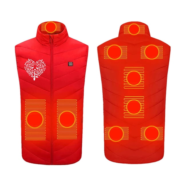 Chaquetas y abrigos casuales sin mangas y sin capucha, de talla grande, para hombre y mujer. Chaqueta térmica de invierno para mujer.