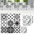 thumbnail image 3 of Azulejos Únicos De Color Sólido Con Estampado Vintage. ¡Azulejos Que Aportan Personalidad Y Estilo Al Ambiente De Tu Hogar!, 3 of 3