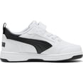 thumbnail image 2 of Tenis Puma Rebound V6 Lo AC + PS para Niños 17 A 21.5. 397419-02 blanco 19, 2 of 7