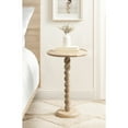 thumbnail image 2 of Kate and Laurel Willoughby Modern Wooden Spiraled Round Side Table, 15 x 15 x 24, Light Natural, Accent Pedestal End Table with Turned Base for Use as Indoor Plant Stand or Bedroom Nightstand Option, 2 of 8
