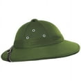 thumbnail image 3 of French Pith Helmet - ADJUSTABLE - Olive Green, 3 of 4