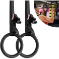 thumbnail image 1 of Gymnastic Rings 28mm ABS Gym Rings with Adjustable Strap for Home Gym Fitness Body Strength and Muscular Bodyweight Training, 1 of 8