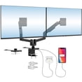 thumbnail image 3 of Heavy-Duty Dual Monitor Mount with Gas Spring Arms, 3 of 18