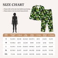 thumbnail image 4 of Bingfone Womens Pajama Sets Soccer1 Print,Long Sleeve Loungewear Pajamas Set-Large, 4 of 8
