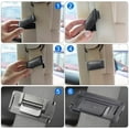 thumbnail image 5 of Car Seat Belt Clip, 4 Pack Seatbelt Adjuster for Adults, Comfort Universal Auto Shoulder Neck Strap Positioner, 5 of 5