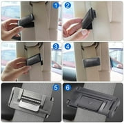 Car Seat Belt Clip, 4 Pack Seatbelt Adjuster for Adults, Comfort Universal Auto Shoulder Neck Strap Positioner