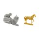 thumbnail image 5 of Escultura De Animal De Mesa, Figura Decorativa, Artesanía, Estatua Para Dormitorio, Sala De Estar, Oficina, Regalo De Inauguración De La Casa, Resina Grabada, Caballo Y Gato., 5 of 8