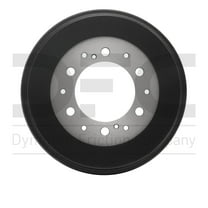 Dynamic Friction Company True Balanced Brake DRUM (1) 365-92034 Compatible For 2006-2017 TOYOTA HIACE For 2006-2019 Toyota Hiace