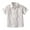 Red Stripe, variant on goowrom Summer Little Boys Short Sleeve Lapel Single-breasted Top Shirt