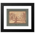 thumbnail image 2 of Claude Gillot 17x15 Black Modern Framed Museum Art Print Titled - The Two -Body Scene (ca. 1712-16), 2 of 5