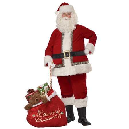 Deluxe Santa Claus Set Adult Costume