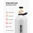 thumbnail image 2 of VEVOR CO2 Tank, 10 lbs New Aluminum Alloy Cylinder, CO2 Air Tank with Light Spray Coating, CGA320 Valve, Handle & Adjustable Pressure, DOT Approved Cylinder for Draft Beer Dispensing, 2 of 9