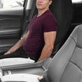 thumbnail image 2 of Trianu Waterproof Car Seat Cover Sweat Towel for Trucks SUV Car Seat Protector Universal Car Accessories (Gray), 2 of 9