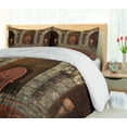 thumbnail image 5 of Ambesonne Gothic Duvet Cover Sets, King Vintage, 2-King, Burgundy Grey, 5 of 7
