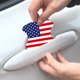 thumbnail image 1 of Pegatinas de mango de coche del Día de la Independencia | Diseño de raya patriótica de estrella tricolor rojo azul blanco | Adhesivo autoadhesivo impermeable a prueba de arañazos | Calcomanía de, 1 of 6