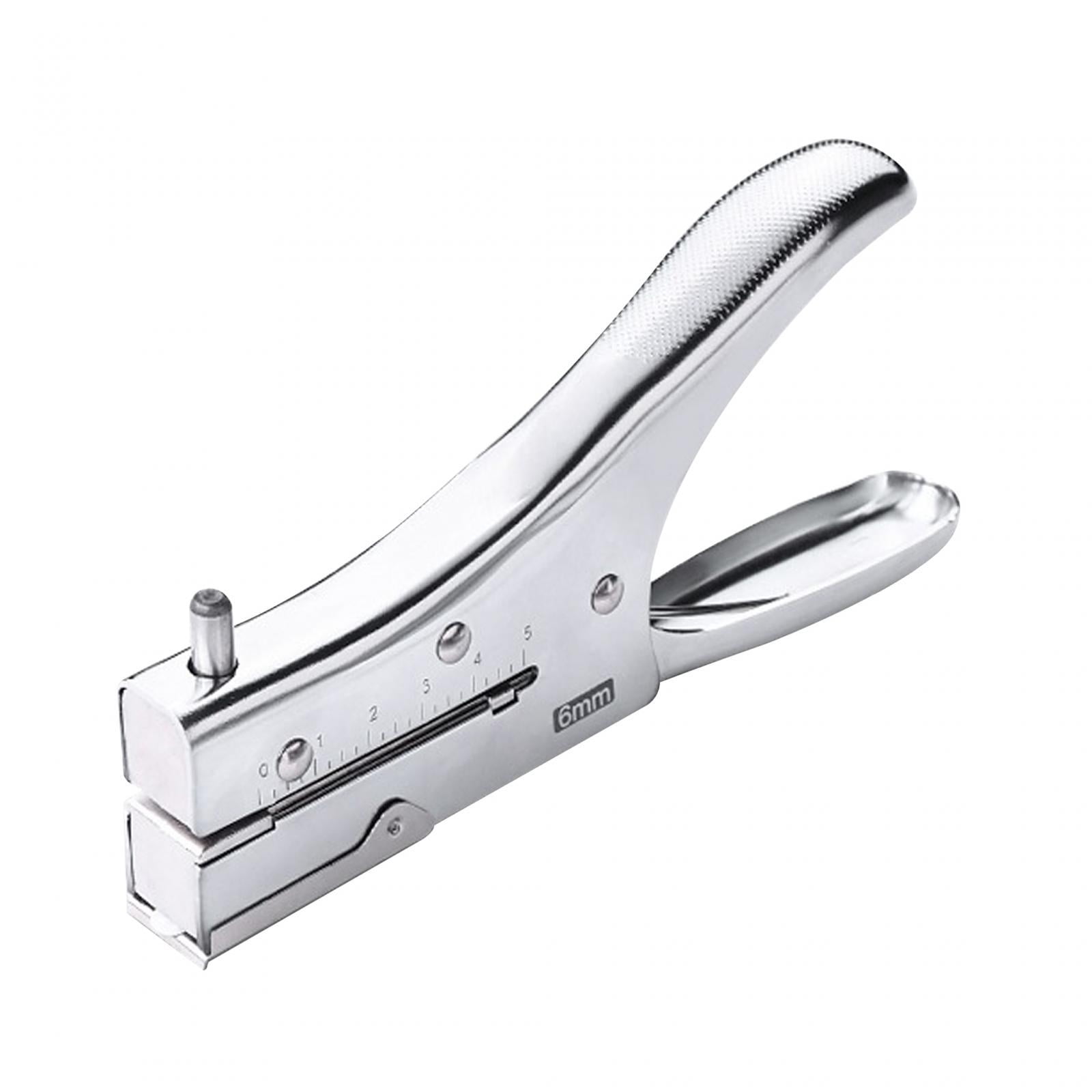Hole Punch Hole Puncher Cardboard Round Art Project Portable Hand Press Paper 3mm/6mm Plier Card Making Heavy Duty Paper Punches Paper Cut Hole 6mm