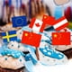 thumbnail image 5 of EeaseMX 50 palillos de bandera nacional, palillos de dientes, palitos de cóctel, sándwiches, frutas, pasteles, cupcakes, suministros para fiestas (estilo mixto), 5 of 7