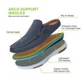 thumbnail image 3 of Orthopedic Shoes For Men,Plantar Fasciitis Supportive Fashion Boat Shoes For Flat Feet, 3 of 6
