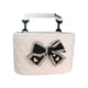 thumbnail image 4 of Organizador de respaldo de asiento, accesorios interiores de coche, bolsa de almacenamiento colgante para agua Blanco negro, 4 of 9