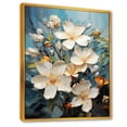 thumbnail image 2 of Designart "Paradise Of White And Yellow Blooming Plumeria II" Plumeria Floater Framed Wall Art Prints, 2 of 5