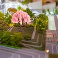 thumbnail image 4 of piezas de árboles de flores artificiales, cerezos en flor, decoración, cerezo en flor en miniatura, modelo de simulación de cerezo en flor en miniatura, 4 of 7