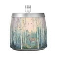 thumbnail image 7 of Yayeee Ashtray with Lid for Cigarette Smokeless Stainless Steel Home Ash Holder, Night Deer, 7 of 7