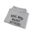 thumbnail image 4 of Author Writer Husband Wife Wedding Hoodie, Gifts, Hooded Sweatshirt, 4 of 4