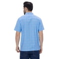 thumbnail image 2 of LA LEELA Men's Summer Beaches Button Down Tops Vacation Cruise Hawaiian Shirt For Men Stylish Party Short Sleeve Shirts XXL Flamingo, Blue, 2 of 6