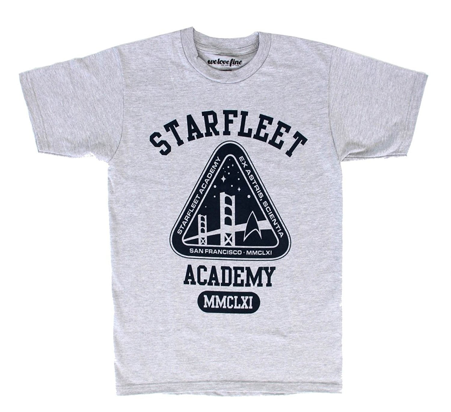 Star Trek STARFLEET CADET Licensed Adult T-Shirt All Sizes 