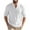 White, variant on BLCHUNen Long Sleeve Linen Shirts for Men Trendy Pullover Breathable Lightweight Quick Drying Casual Outdoor Beach Sports Fall Tops