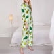 thumbnail image 3 of Balery Cartoon Fruit Conjunto de Pijama con Estampado para Mujer, Conjunto de Dos Piezas con Manga Larga, Ropa de Dormir Suave con Bolsillos, Pijamas Cómodos-Large, 3 of 7