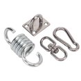 thumbnail image 3 of Kit de suspensión de columpio de acero inoxidable de alta resistencia para colgar hamacas y sillas, juego de montaje para techo y porche., 3 of 14