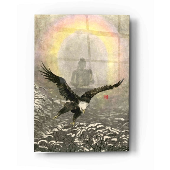 Epic Art 'Nirvana' by River Han, Acrylic Glass Wall Art, 16"x24"