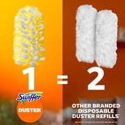 Swiffer Heavy Duty Duster Kit with Refills, Unscented, 1 Handle + 2 Refills